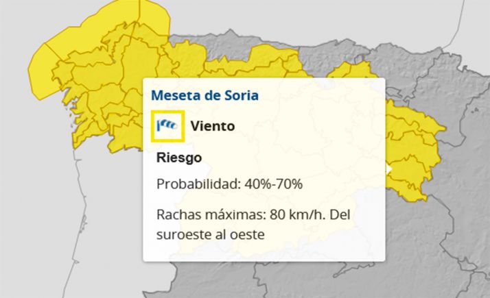 Llega ahora Justine, con vientos de 90 km/h