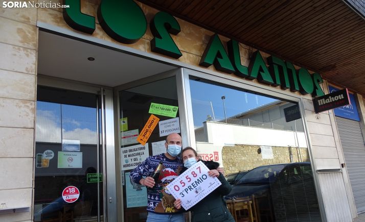 Bar Los Álamos: El número del tercer premio podría corresponder a la fecha de un nacimiento