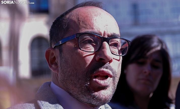 Rey: De existir un pacto para el Palacio de Alcántara y las traseras de la Audiencia saldría ganando la ciudad de Soria