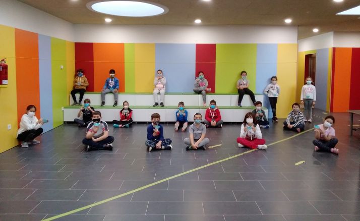 La Diputación continúa con los retos deportivos online para los alumnos del medio rural