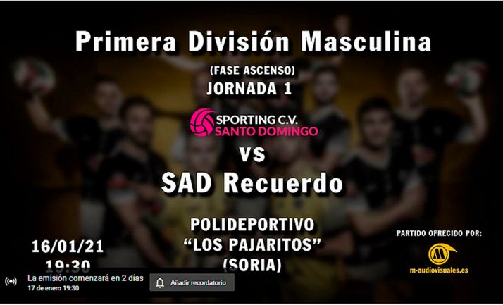 El Moreno Sáez Sporting arranca el sábado la segunda fase de la competición liguera 