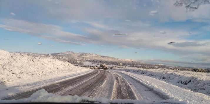 Castilla y León amanece con 346 tramos de carretera con algún tipo de alerta 