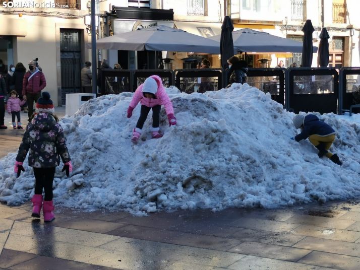La nevada de la ciudad de Soria en 50 imágenes, una semana después