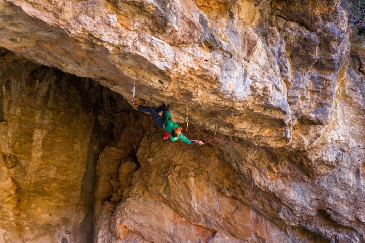 La vía ‘Mata y Trae’ de Somaén y la escalada como cantera de valores 