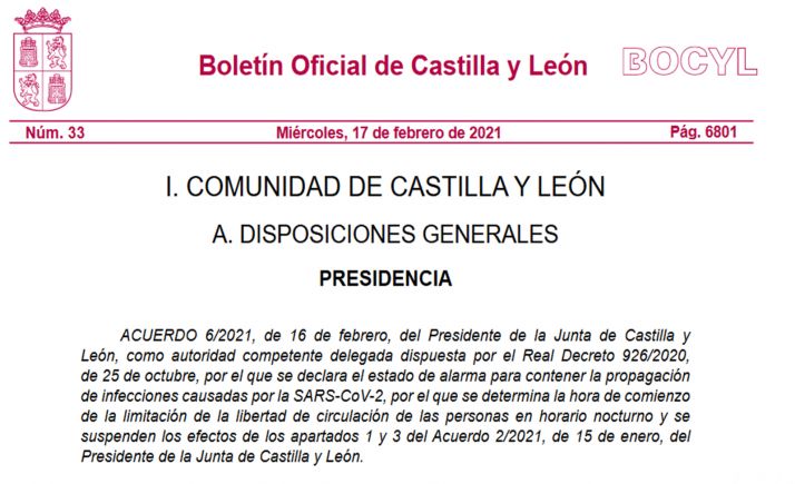 El Bocyl de este miércoles