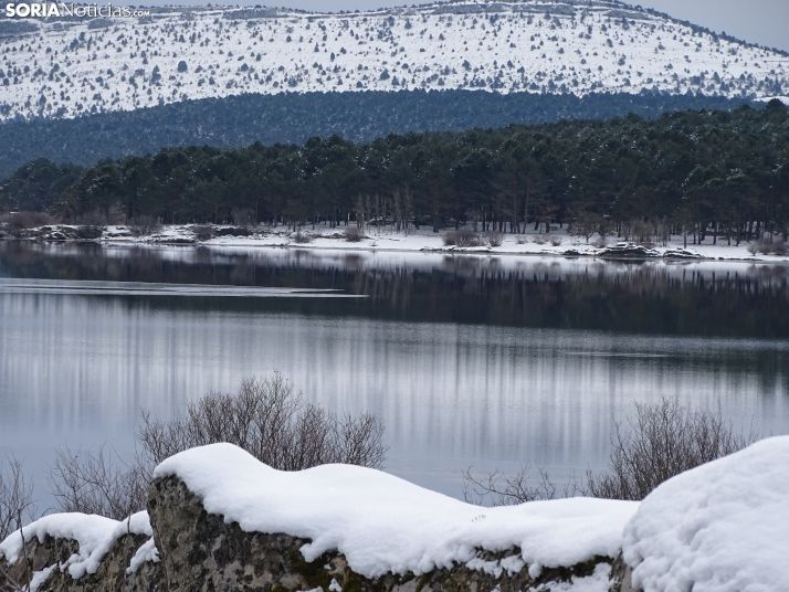 La Cuerda del Pozo aminora sus niveles para poder recoger más agua