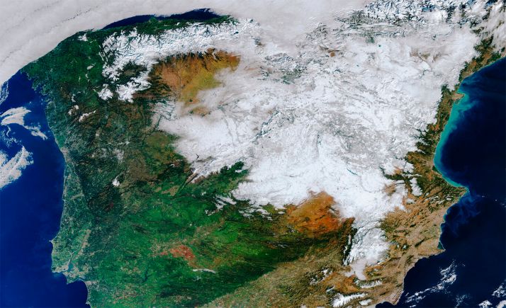 Filomena dejó 341,5 hectómetros cúbicos de agua en la Cuenca del Duero