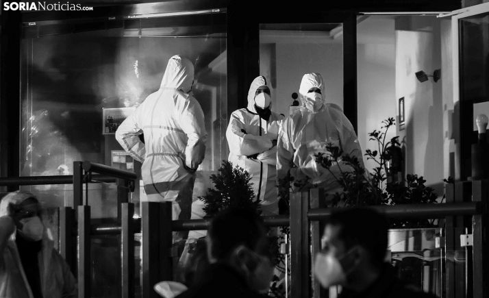 Dada de alta una de las pacientes afectadas por el incendio en la residencia Fuente del Rey