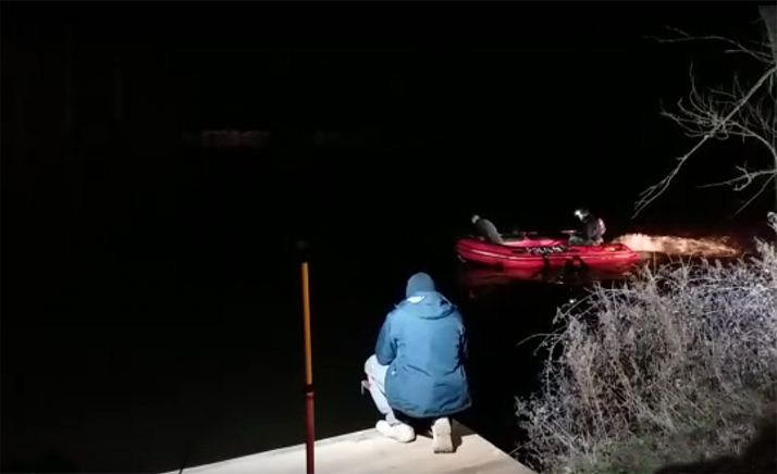 Los Geos poco después de las diez y media de esta noche. /SdG