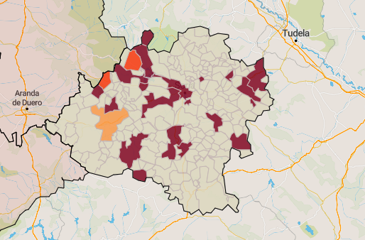 Coronavirus en Soria: Ágreda y Ólvega, los municipios con la situación más preocupante