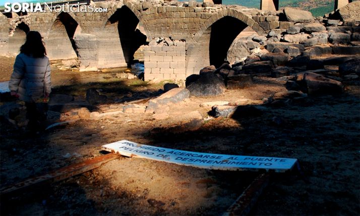 El alcalde de Vinuesa sobre el puente: Es un problema de dinero