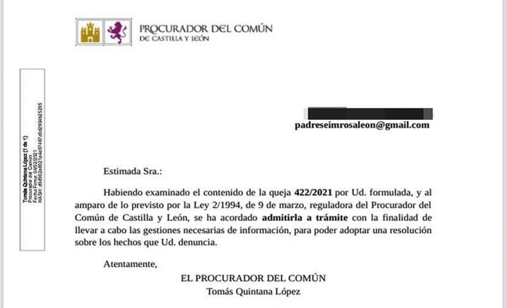 El Procurador del Común admite a trámite la quejas por el servicio del centro Rosa León