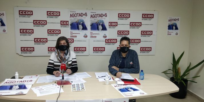 CCOO considera que a la Junta no le importa la salud de los sanitarios y que su único objetivo es continuar con los recortes