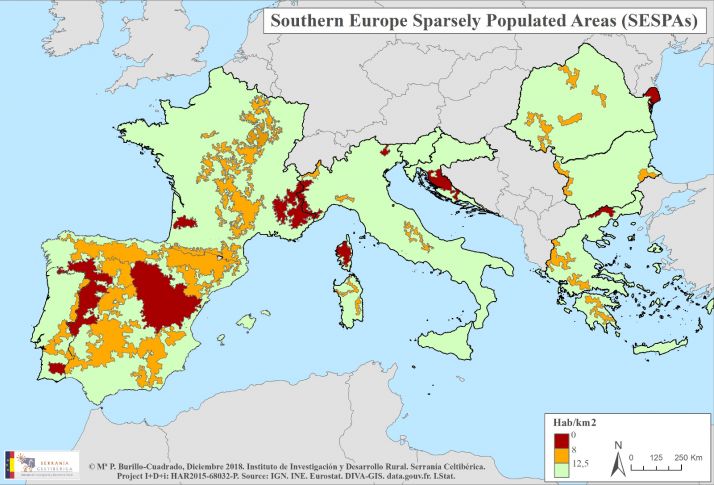 Nace la mayor red de investigación y desarrollo para las zonas escasamente pobladas del sur de Europa