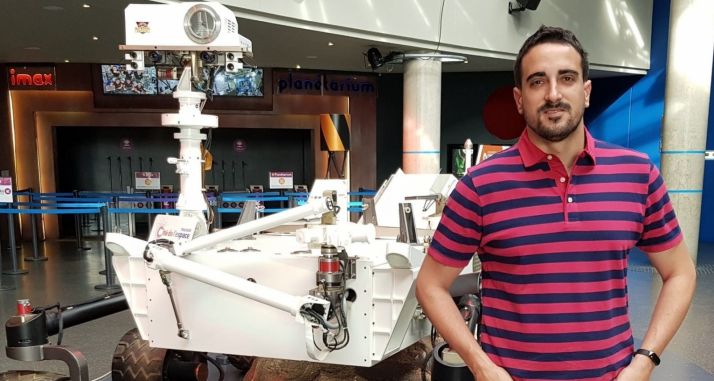 Mario García, talento soriano que llega hasta Marte