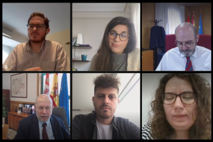 Igea se reune con los Jóvenes de Castilla y León emigrados