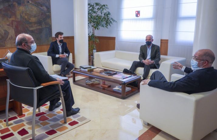 Igea se interesa por la labor de la Fundación Arraigo para atraer población al medio rural