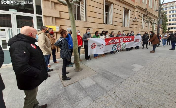 CCOO y UGT piden en Soria al Gobierno que no se centre en mociones y sí en los pactos sociales