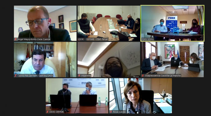 Aragón, Castilla-La Mancha y Castilla y León valoran el proyecto 5 for Rural de Soria, Cuenca y Teruel
