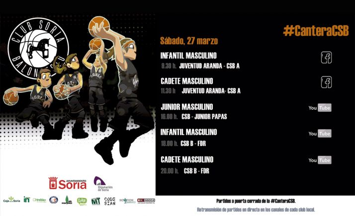 El CSB juega todos sus partidos este sábado