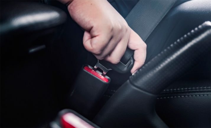 Esta semana, controles en el uso del cinturón de seguridad