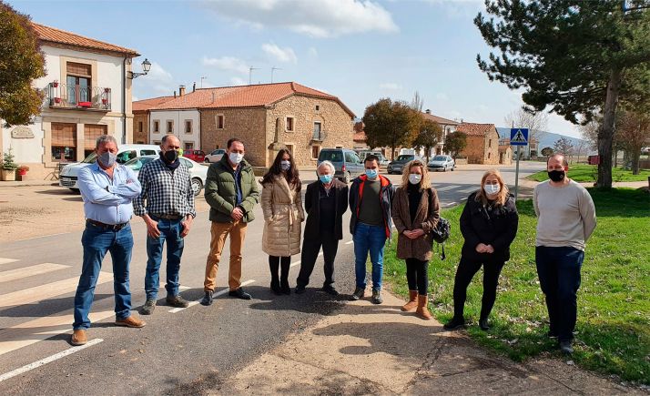 Concluyen las obras de la carrtera entre Almajano y La Rubia con  una inversión de más de 0,5 M€