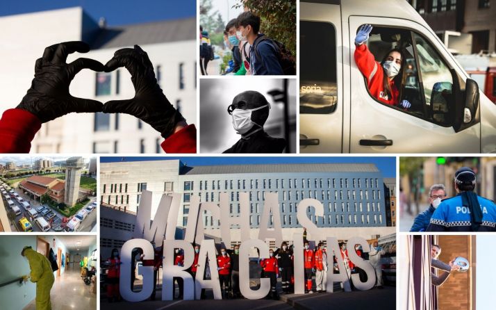 Un año del Covid en Soria en 365 fotos: Difícil de recordar, imposible de olvidar 