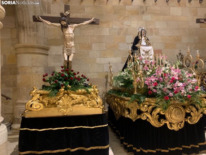 Galería pasos de Semana Santa en la Concatedral de San Pedro