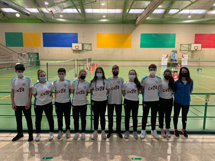 Numerosos triunfos y medallas en la jornada de bádminton 