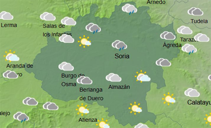 El tiempo en Soria: Bajan las temperaturas