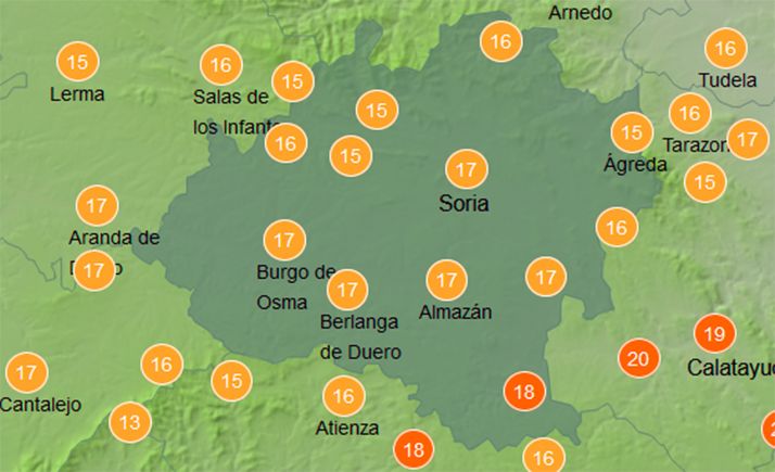 El tiempo en Soria: Continúa la mejoría