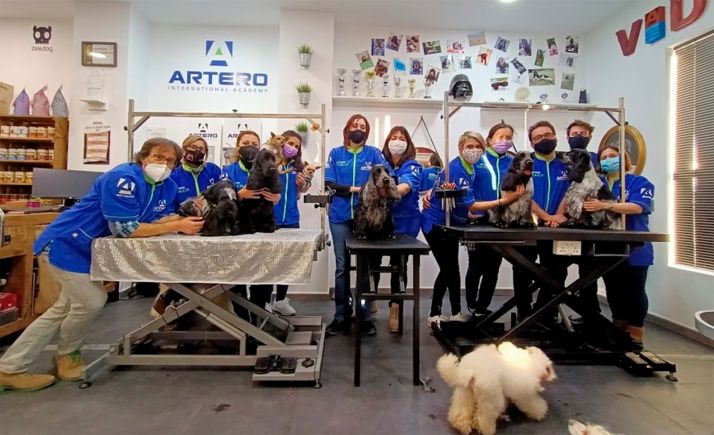 Master class a nivel nacional de peluquería canina