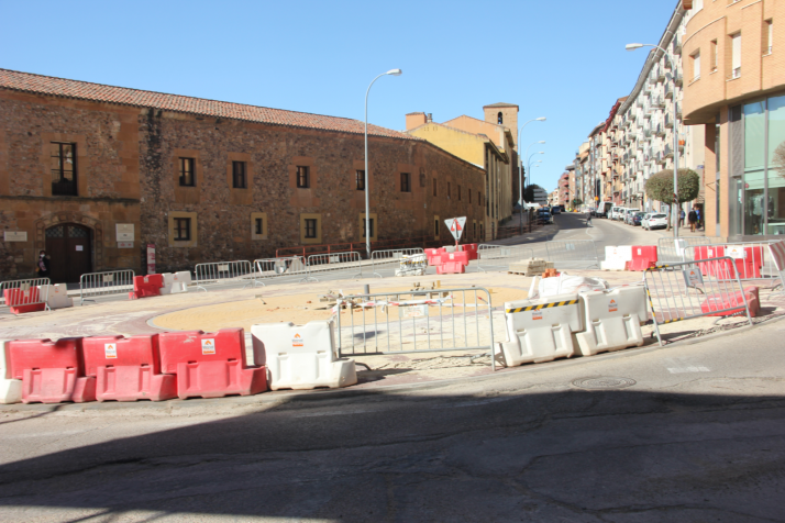 El Ayuntamiento de Soria recoge y estudiará las quejas sobre la rotonda de Santo Domingo