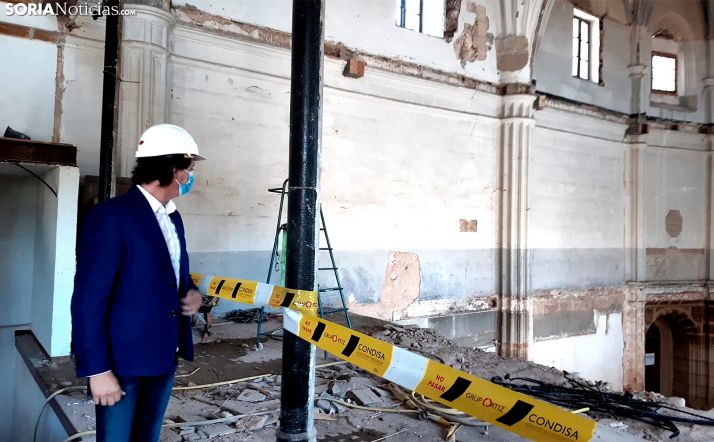 Informe favorable para la recuperación de la iglesia de Santa Clara