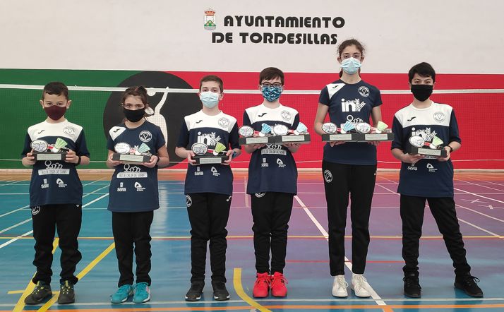 Magníficos triunfos del Valonsadero Bádminton en Tordesillas