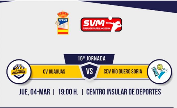 Directo: CV Guaguas - CV Río Duero Soria