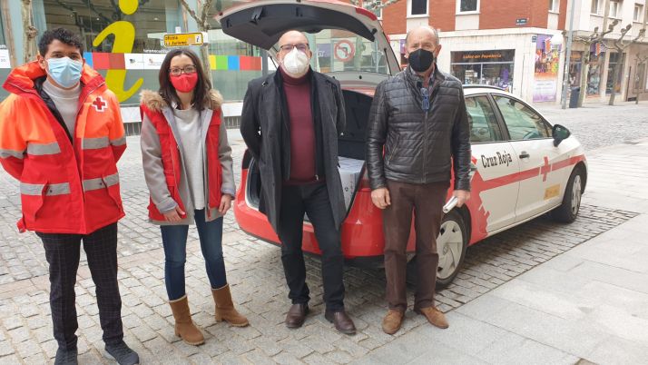 El Gobierno entrega en Soria otras 24.000 mascarillas para los colectivos más vulnerables