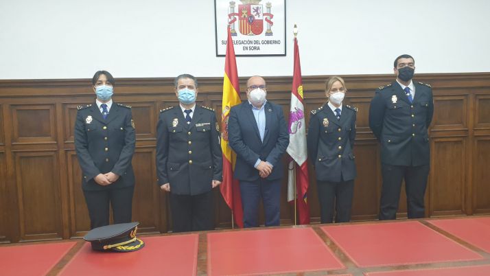 Tres nuevos inspectores de Policía Nacional en Soria
