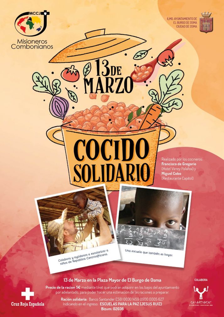 Aplazado para el 20 de marzo la celebración del Cocido solidario en El Burgo