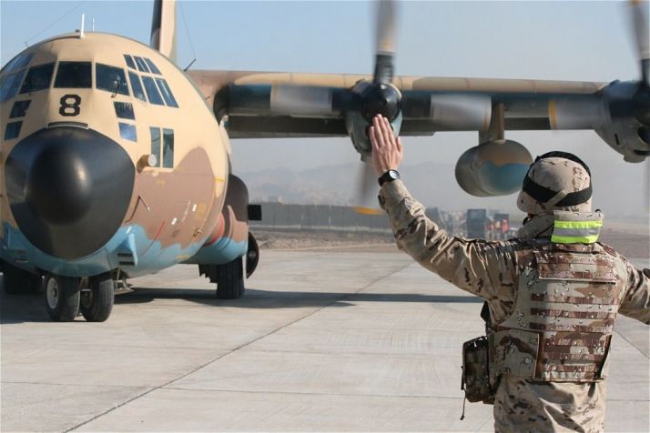 A esta hora debes mirar mañana el cielo en Soria para ver el primer Hércules del Ejército que aterrizará en Garray
