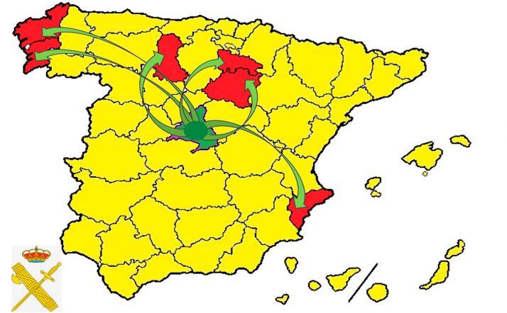 La Guardia Civil de Soria desarticula una banda dedicada a la comisión de estafas a nivel nacional