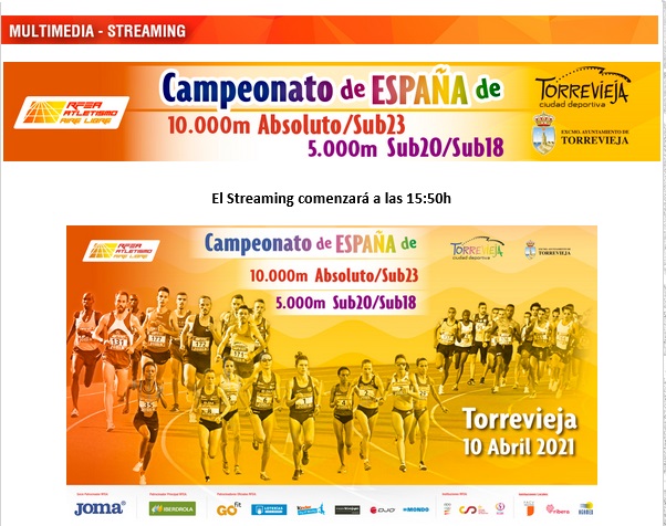 Cinco atletas de Soria, en el Campeonato de España de 10.000 y 5.000 de Torrevieja