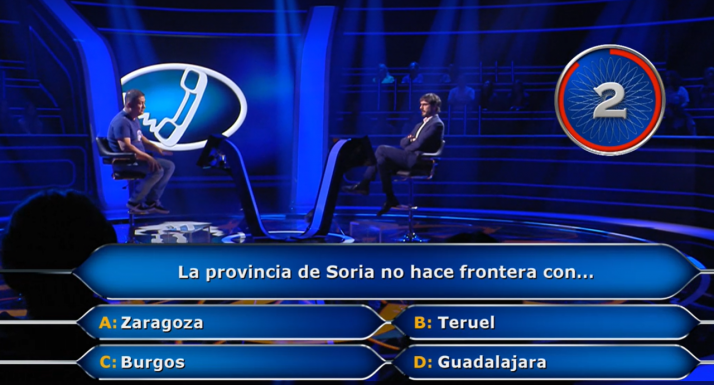 Por 15.000 euros, ¿con cuál de las siguientes provincias no hace frontera Soria?