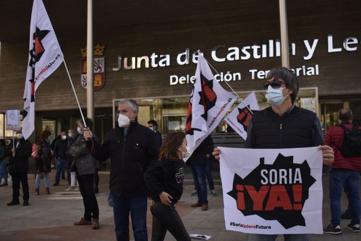 Soria ¡Ya! recordará todos los días a los políticos los retrasos en las obras de la provincia