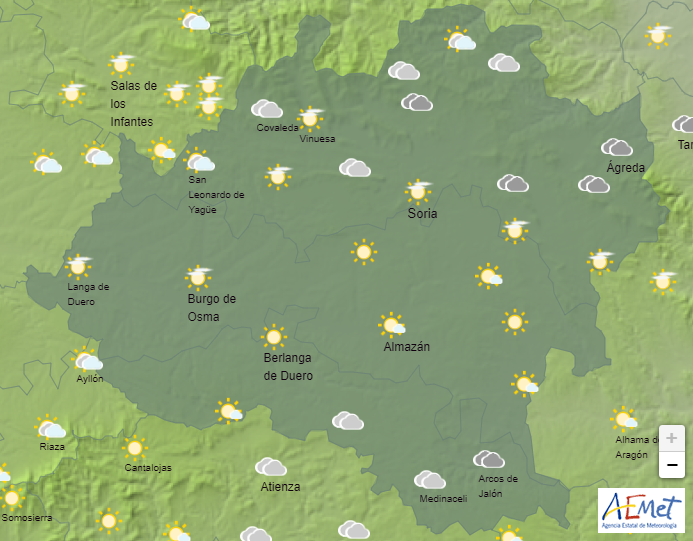 El tiempo en Soria: abril se estrena con cambios