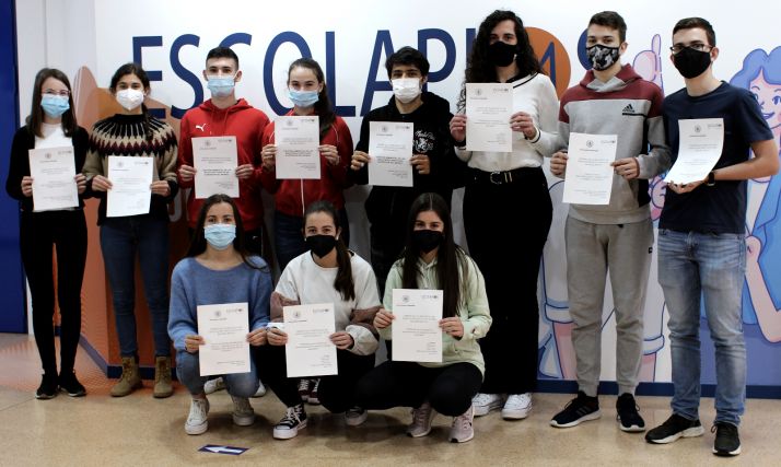 Finaliza una nueva promoción de Escolapios de Bachillerato de Investigación e Innovación