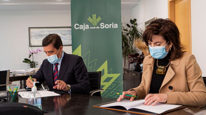  Renovación del convenio entre Caja Rural y Soria Edita