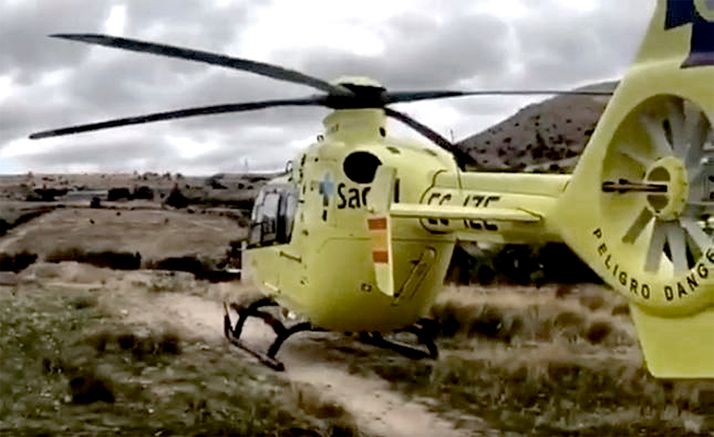 Rescatada una montañera herida en Gredos