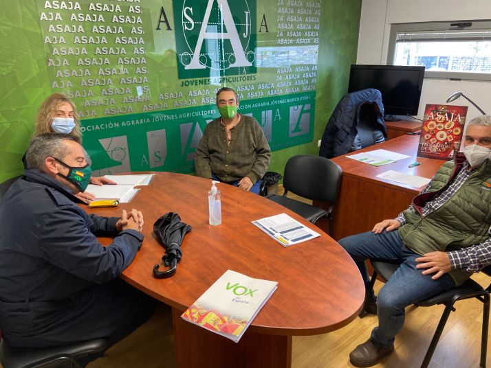 Vox y los agricultores sorianos se reúnen con la vista puesta en la nueva PAC