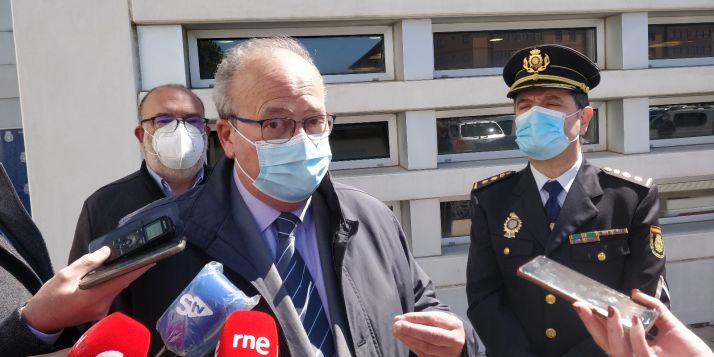 Enrique Delgado señala que los ingresados por Covid en Soria son cada vez más jóvenes